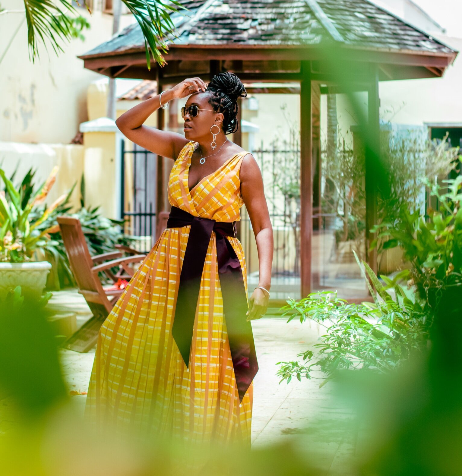 Michelle Esteban styling a polished look